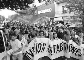 Fabricaciones Militares movilizados contra el ajuste.