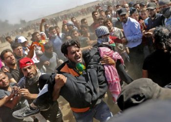 Masacre de Israel contra manifestantes palestinos