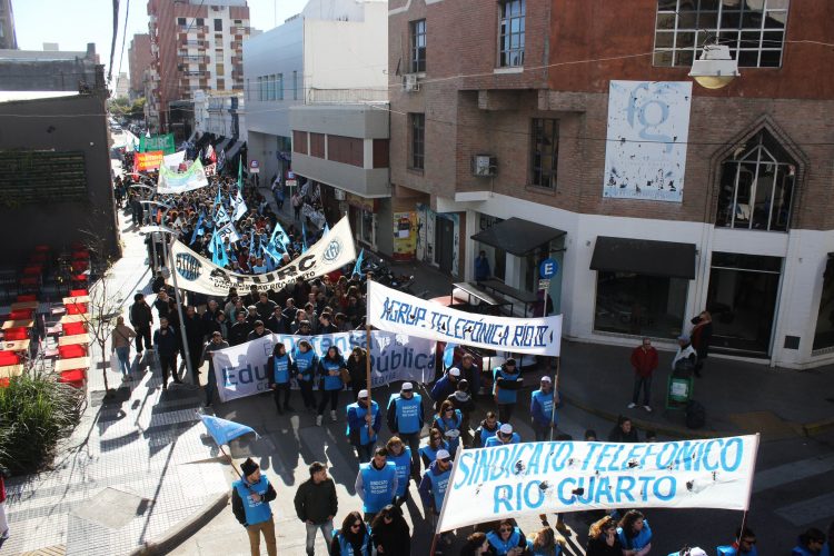 El Paro fue con movilización y por cambios