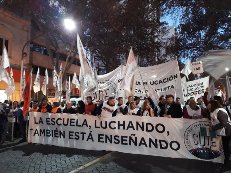 El Paro fue con movilización y por cambios