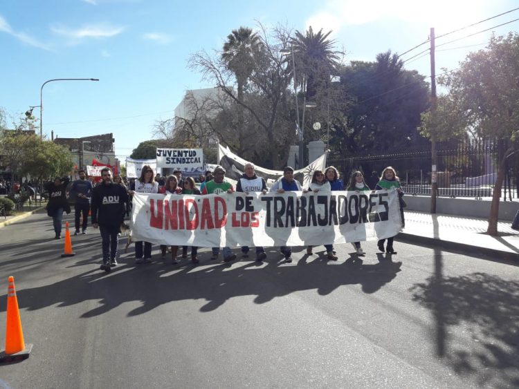 El Paro fue con movilización y por cambios