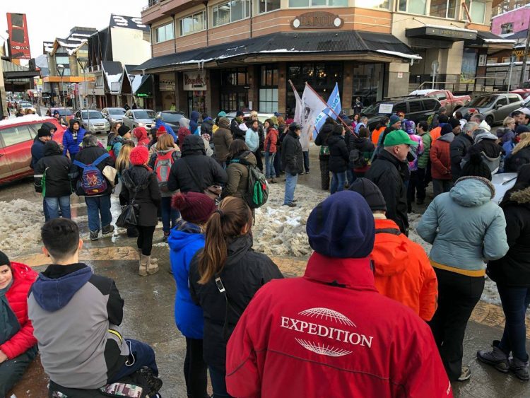 El Paro fue con movilización y por cambios