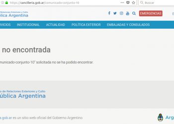 Comunicado conjunto Reino Unido Argentina 13 de septiembre de 2016