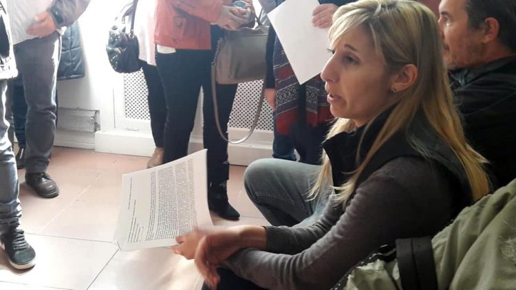 Sergio Maldonado: «La juventud se identifica con Santiago, nos llena de orgullo en la forma que se lo recuerda y se pide justicia».