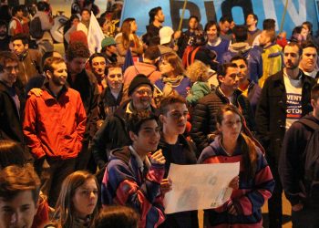 Los jóvenes en lucha por  mas derechos