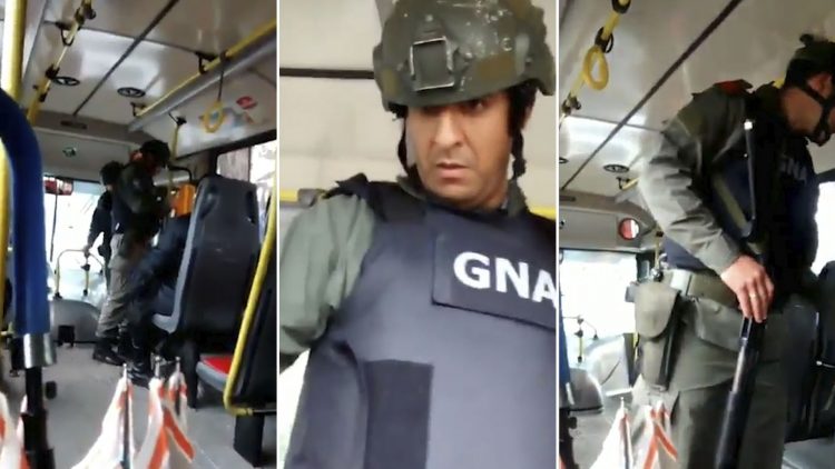 Repudian operativos de gendarmería en Córdoba