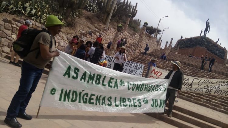 En el norte argentino y Bolivia, también se marchó por la Soberanía