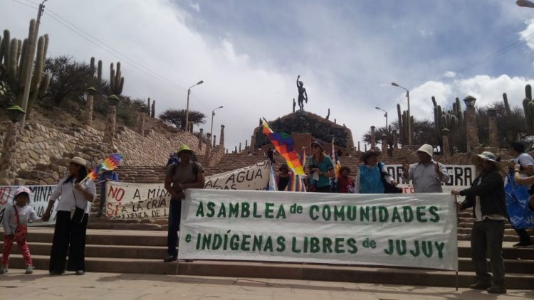 En el norte argentino y Bolivia, también se marchó por la Soberanía