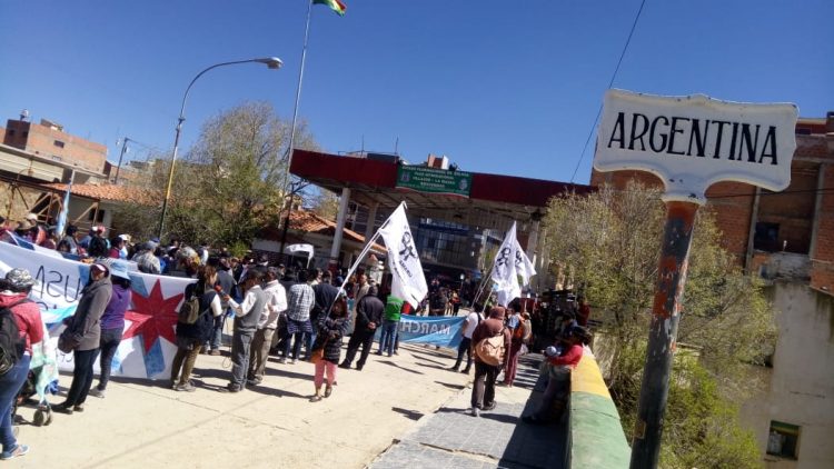 En el norte argentino y Bolivia, también se marchó por la Soberanía