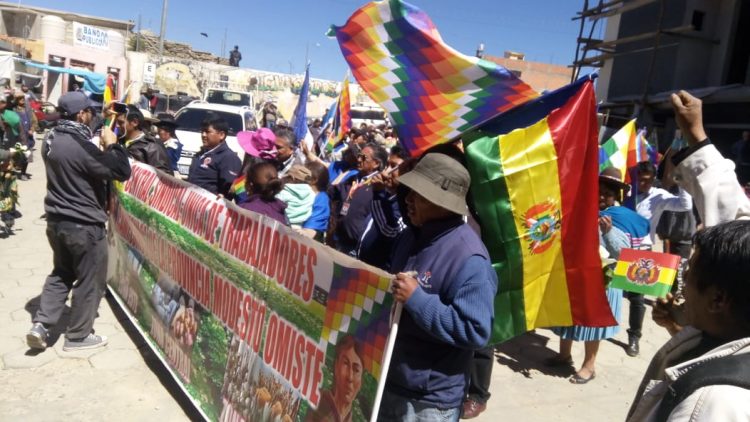 En el norte argentino y Bolivia, también se marchó por la Soberanía