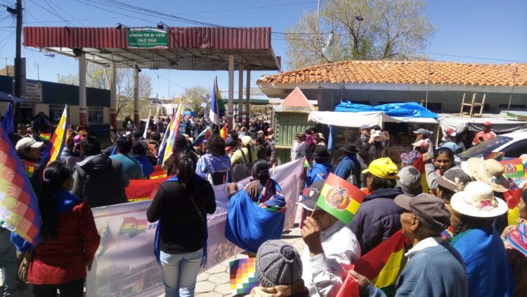 En el norte argentino y Bolivia, también se marchó por la Soberanía