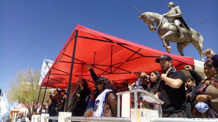 En el norte argentino y Bolivia, también se marchó por la Soberanía