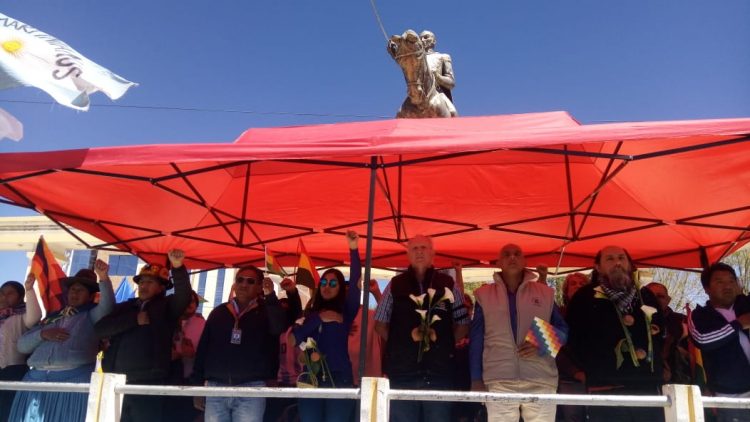 En el norte argentino y Bolivia, también se marchó por la Soberanía