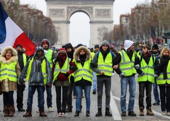 Desde París, en la marcha de los Chalecos Amarillos