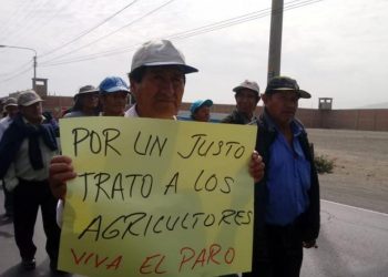 Paro agrario en Perú