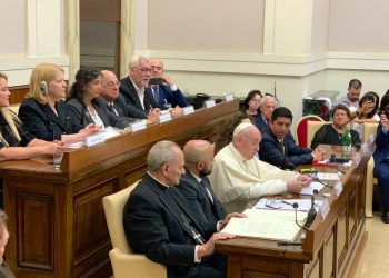 El Papa reunió a jueces y magistrados