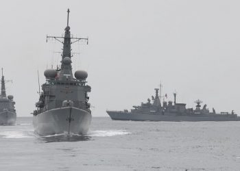 Ejercicio naval conjunto en Chile