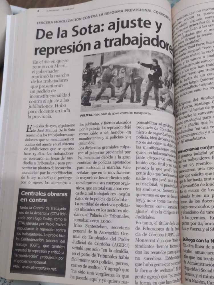 El «Cordobesismo» y las 4 reformas