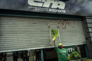 En la ciudad Autónoma de Buenos Aires también se desarrolló la jornada de reclamos. Las actividades se replicaron en todo el pais.