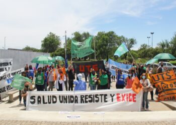 El reclamo y caravana en Río Cuarto
