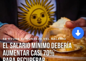 El salario mínimo debería aumentar casi 70% para recuperar lo perdido desde 2015