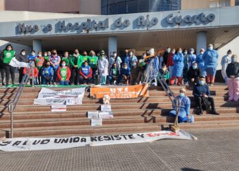 Salud Pública: paro y manifestación frente al Nuevo Hospital