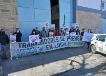 Paro nacional de trabajadores de prensa