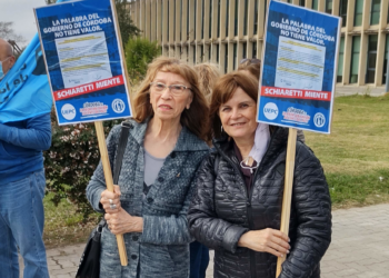 UEPC se movilizó por las jubilaciones