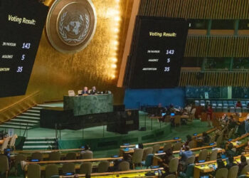La Asamblea de la ONU contra Rusia