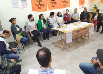 Adhesión al paro de trabajadores de prensa