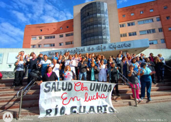 Jornada de lucha y paro de trabajadores de la salud
