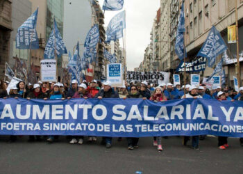 Huelga de gremios de Telecomunicaciones por salarios