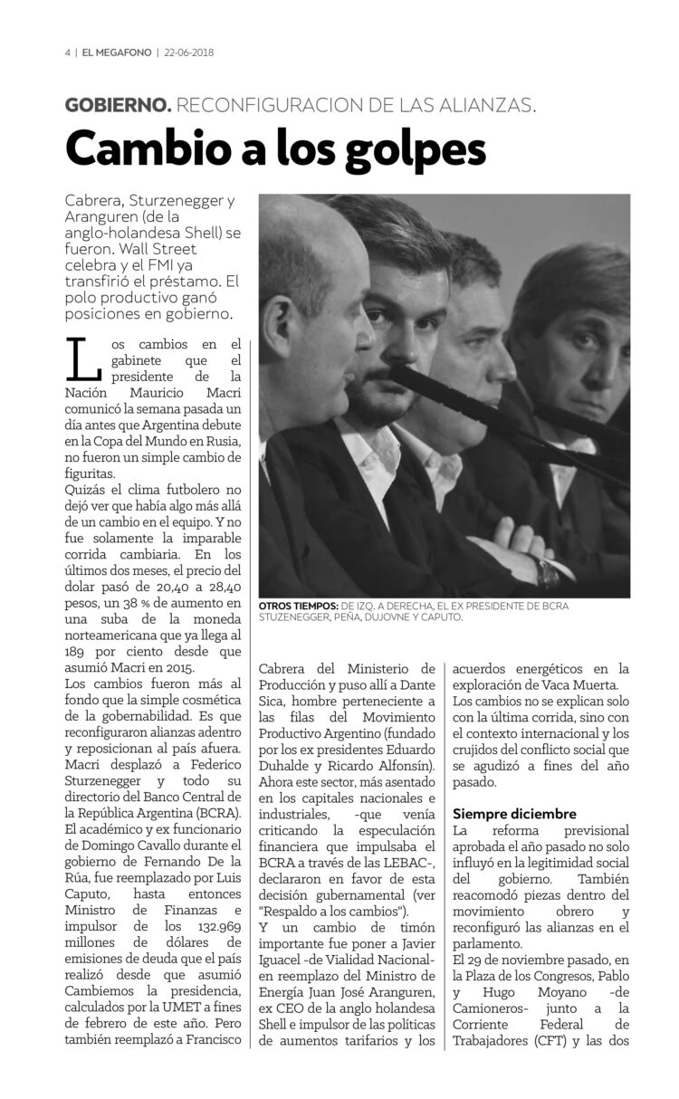 Un nuevo gobierno con algunos de siempre