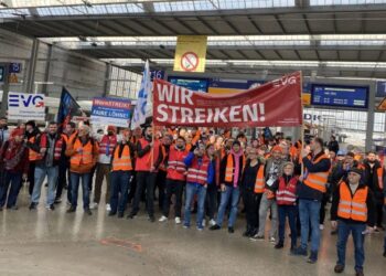Ferroviarios alemanes vuelven al paro por salario con una economía en recesión
