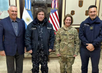 Milei anunció base naval con Estados Unidos