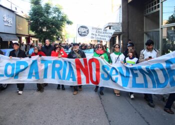 Paro general y movilización en las calles de la ciudad