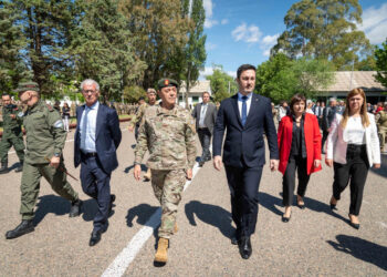 El Gobierno presentó el “Escuadrón Contradisturbios”