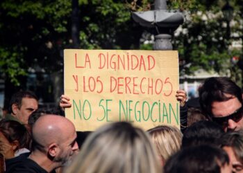 Discapacidad en emergencia y concentración contra el ajuste